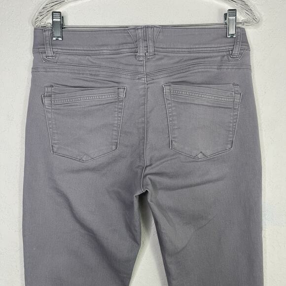 Democracy "Ab" Technology Grey Jeans Size 8 Cotton Blend, classic, comfy, casual - Picture 6 of 8